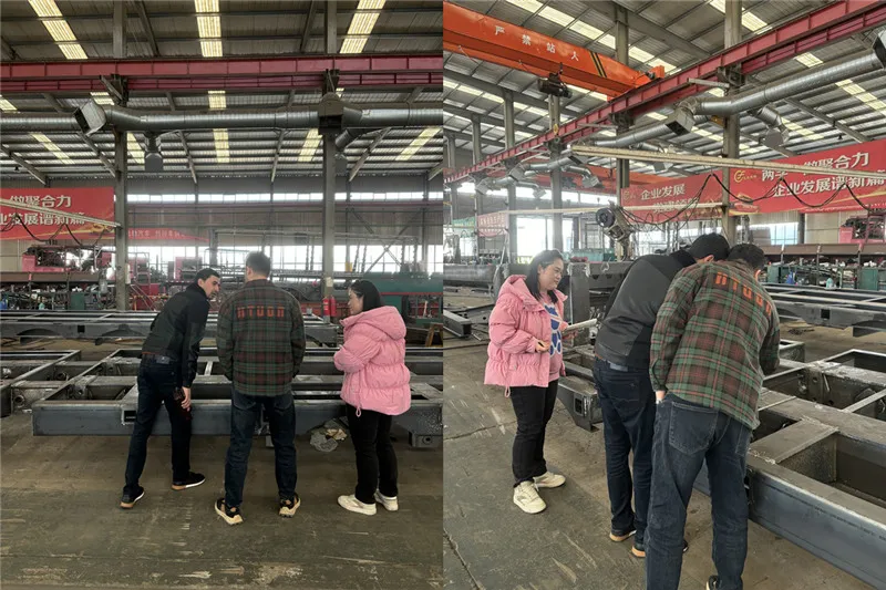Наш клиент пришел в нашу штаб-квартиру Shandong и провел подробные переговоры с профессиональной командой.