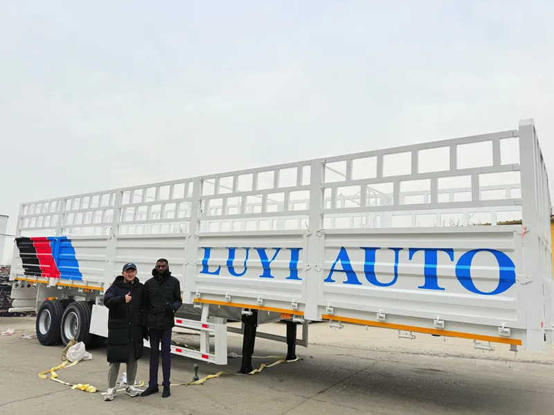Luyi Flatbed полуприцепы расширяют возможности инфраструктуры Танзании