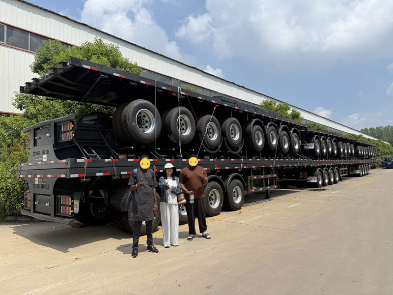 Завод Luyi приветствует гостей из Бенина: завод по производству полуприцепов открывает новую главу сотрудничества