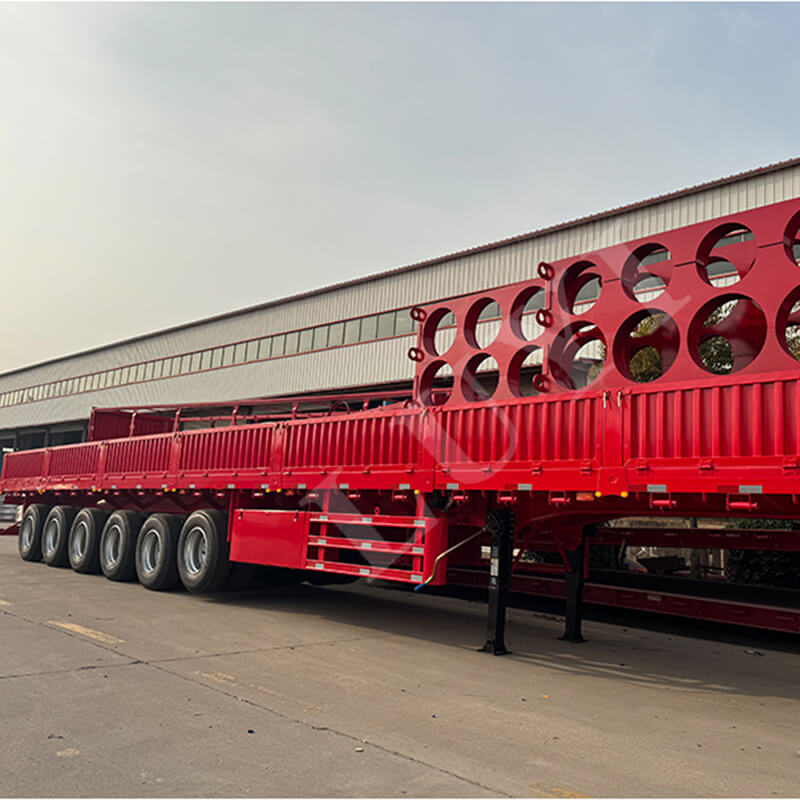 Точное соответствие требованиям: 3-осный полуприцеп Luyi длиной 15,5 метров доставлен заказчику из Либерии