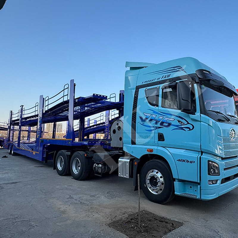 Точное удовлетворение потребностей логистики! Полуприцеп-перевозчик Luyi 8 доставлен в Мозамбик