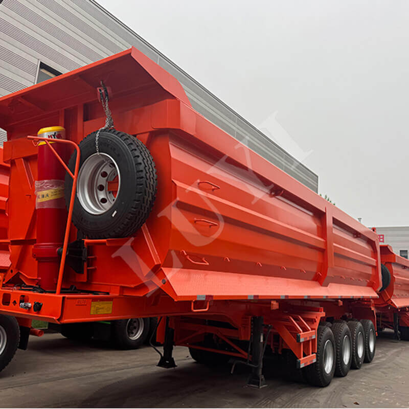 Точно адаптированный к местным потребностям, 4-осный полуприцеп-самосвал был успешно доставлен заказчику из Замбии.