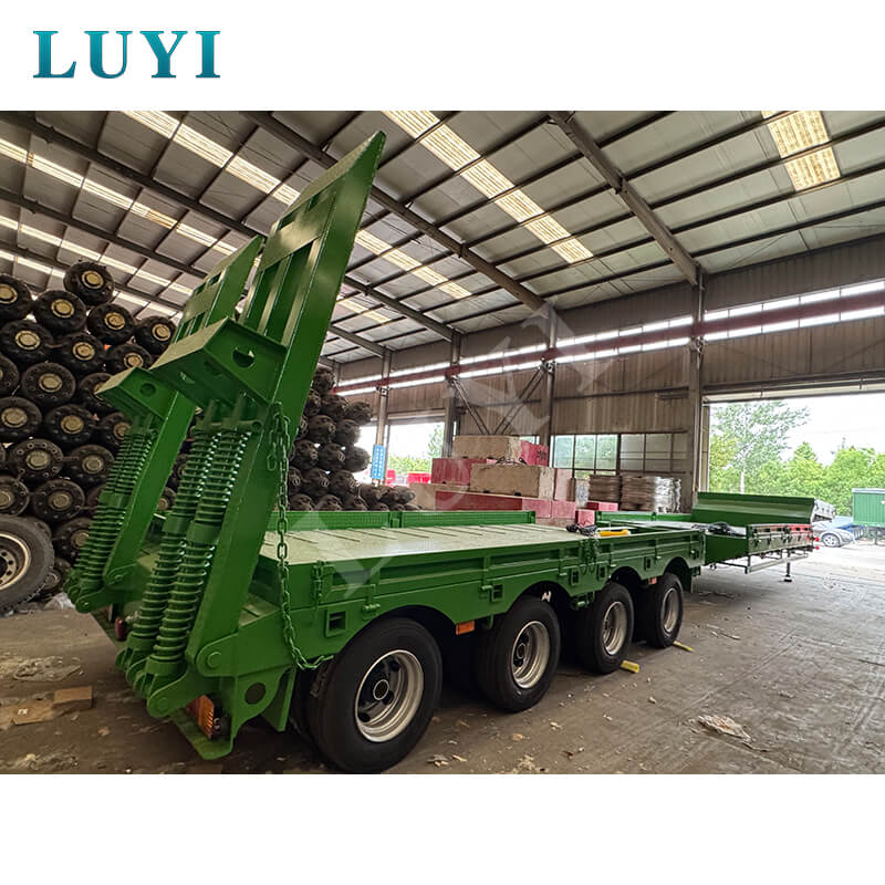 4-осные низкорамные полуприцепы Luyi отправлены в Эквадор, что дает возможность перевозить тяжелые грузы для инфраструктуры в Южной Америке