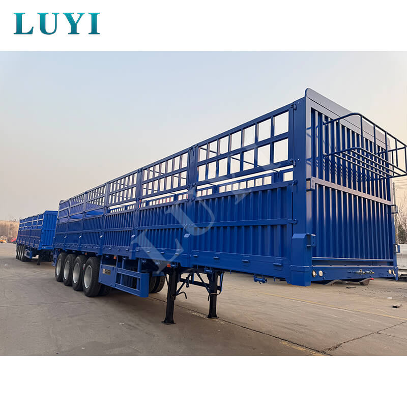 Расширение возможностей африканской инфраструктуры! 4-осные полуприцепы с бортами отправляются в Сенегал партиями