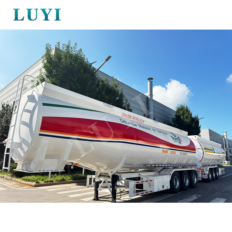 Трансграничные перевозки демонстрируют силу — 3-осный полуприцеп-цистерна с маслом отправляется в Алжир, что способствует модернизации местной логистики