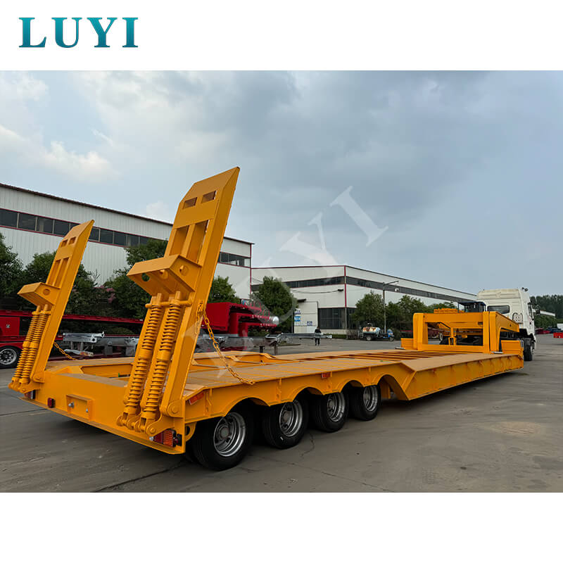 Практический пример: изготовленный на заказ 4-осный низкорамный прицеп для рынка Ботсваны