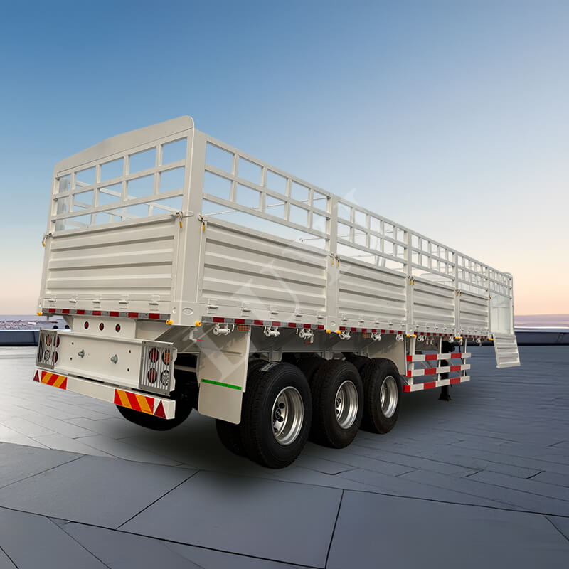 3-осный полуприцеп с боковым бортом длиной 1,5 метра для перевозки 80-тонного многофункционального грузового полуприцепа с боковой стенкой 3-осный полуприцеп с боковым бортом длиной 1,5 метра для перевозки 80-тонного многофункционального грузового полуприцепа с боковой стенкой