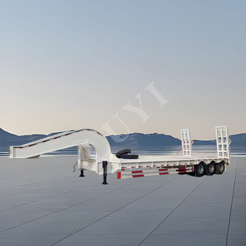 3-осный низкорамный прицеп г/п 40 т.