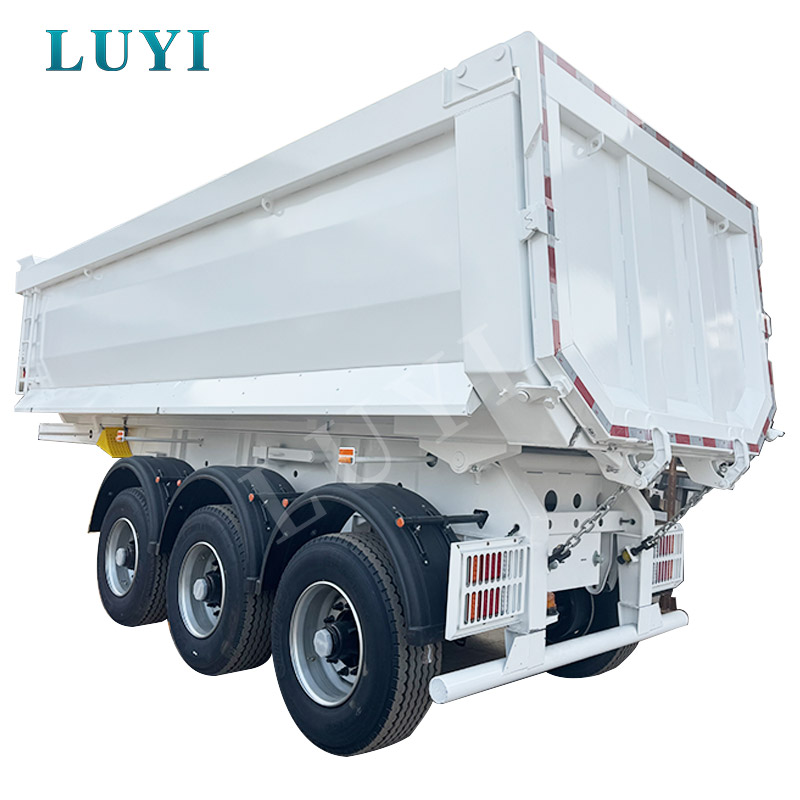 3-осный 60-тонный П-образный самосвальный полуприцеп