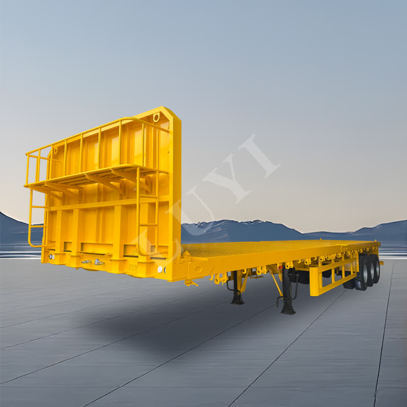 3-х осный бортовой полуприцеп грузоподъемностью 40 тонн