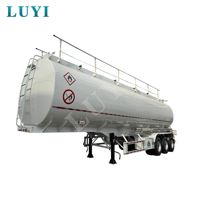 Алюминиевый топливный бак емкостью 42000 литров, 3-осный полуприцеп