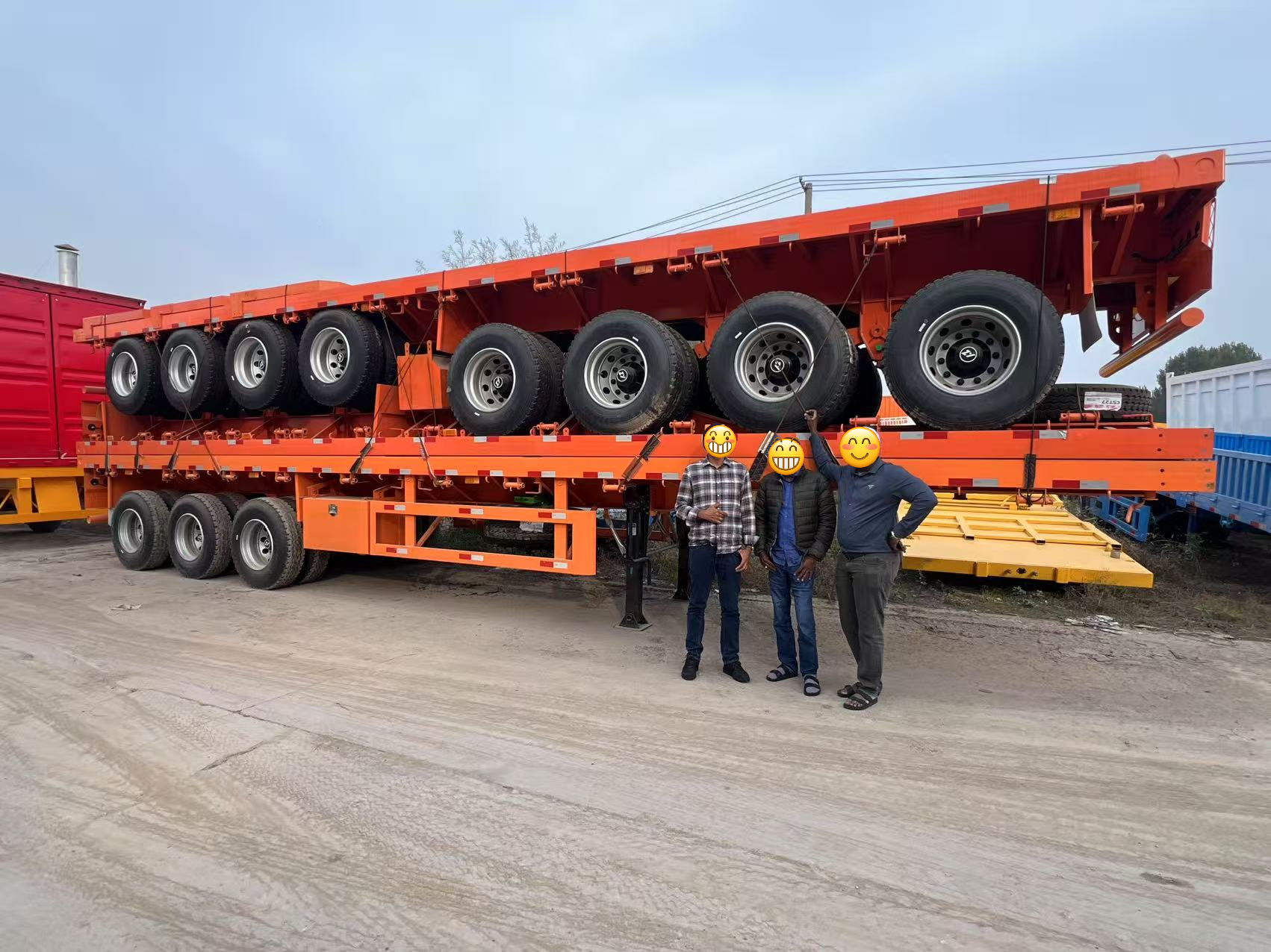 Как LUYI помогла логистическому клиенту из Танзании модернизировать региональные грузовые перевозки с помощью трех бортовых прицепов