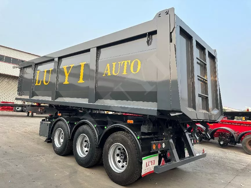 Transportation 60 Tons of Rear-End Semi-Trailer