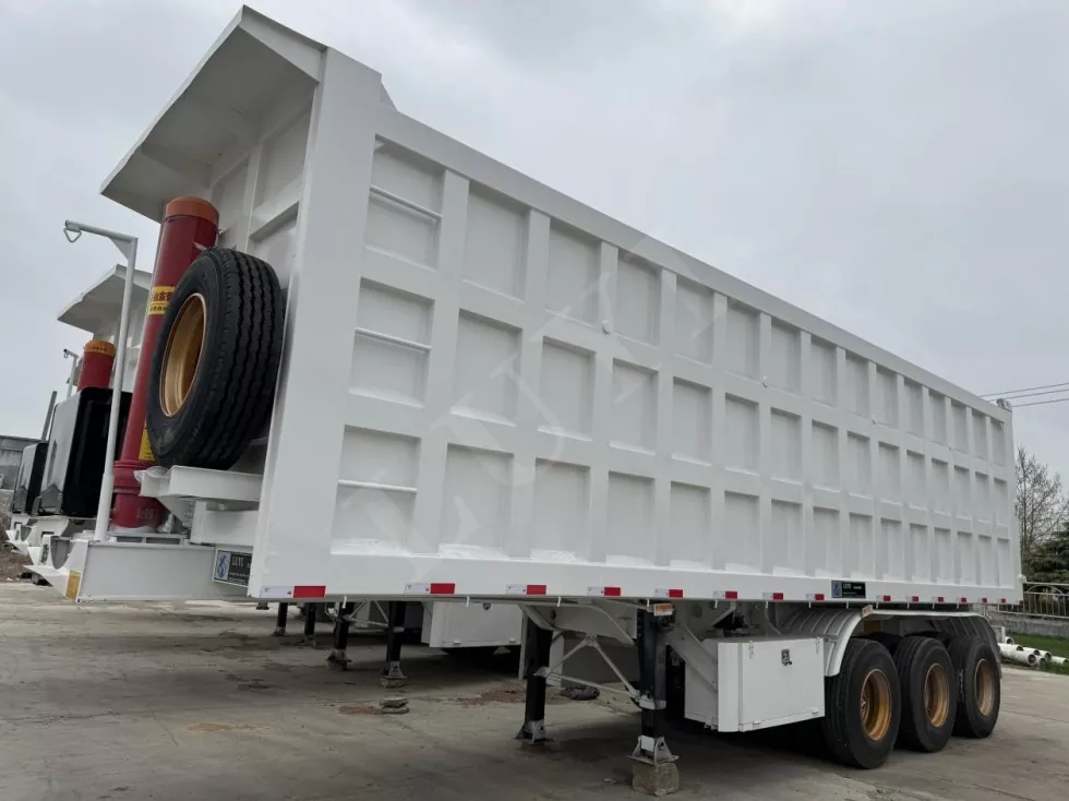 Transportation 60 Tons of Rear-End Semi-Trailer