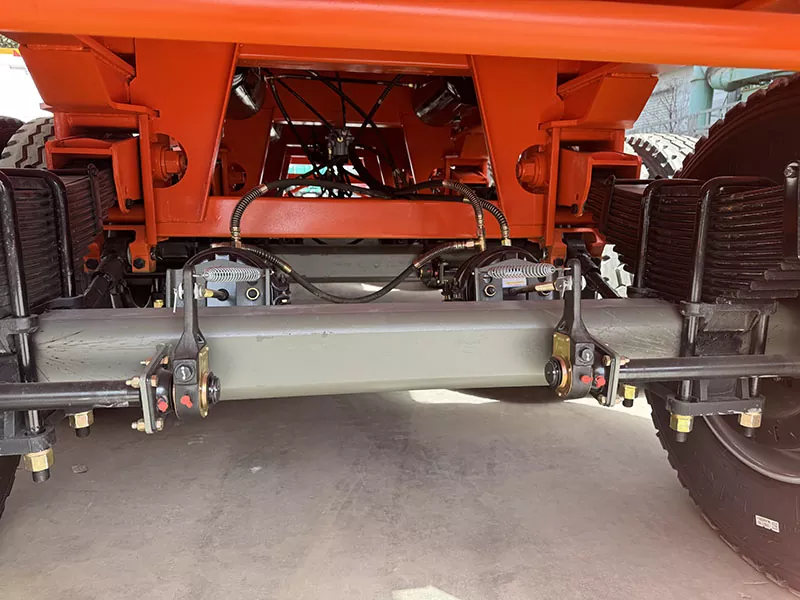 4-axle U-shaped Rear-flip Semi-trailer