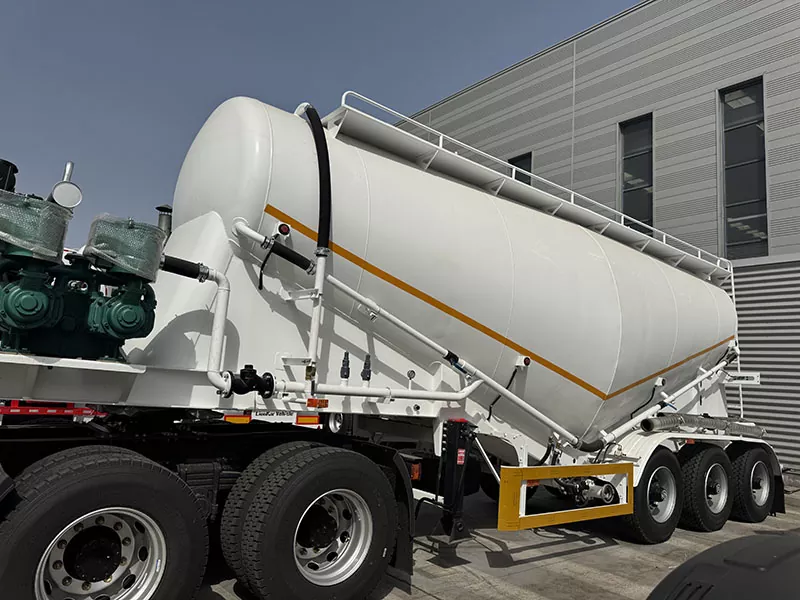 3-axle Carbon Steel Cement Tanker