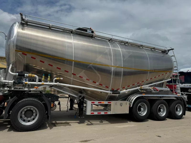 Aluminum Alloy Powder Tank Semi-trailer
