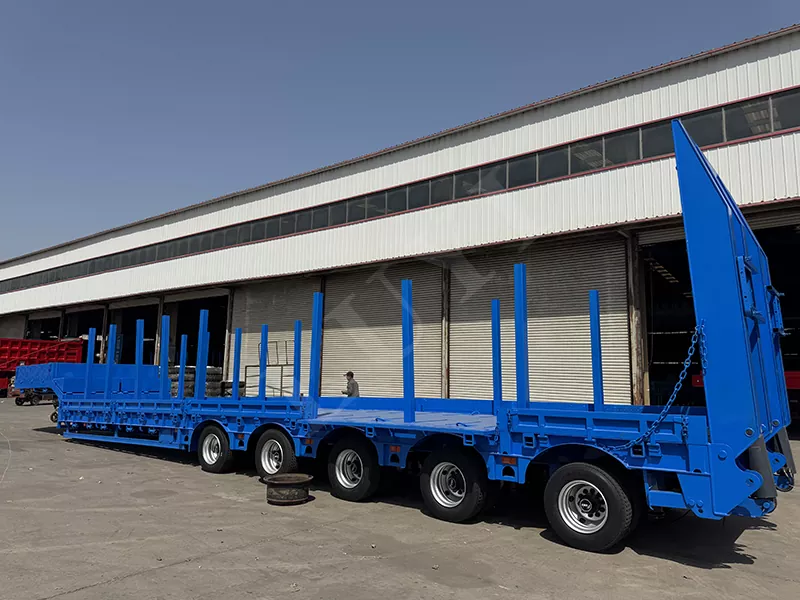 Goose-type Low-bed Semi-trailer