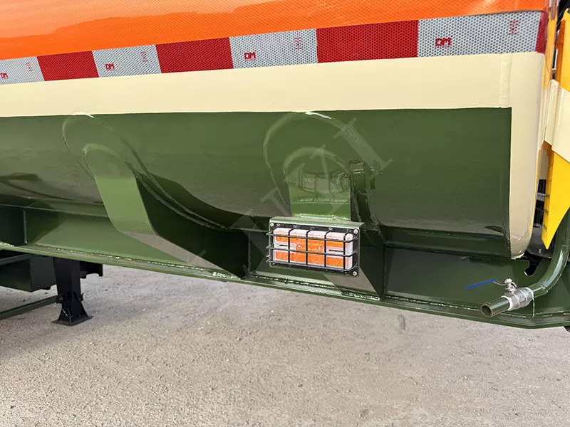 35000 Liters 3 Axle Oil Gasoline Tanker Steel Trailer
