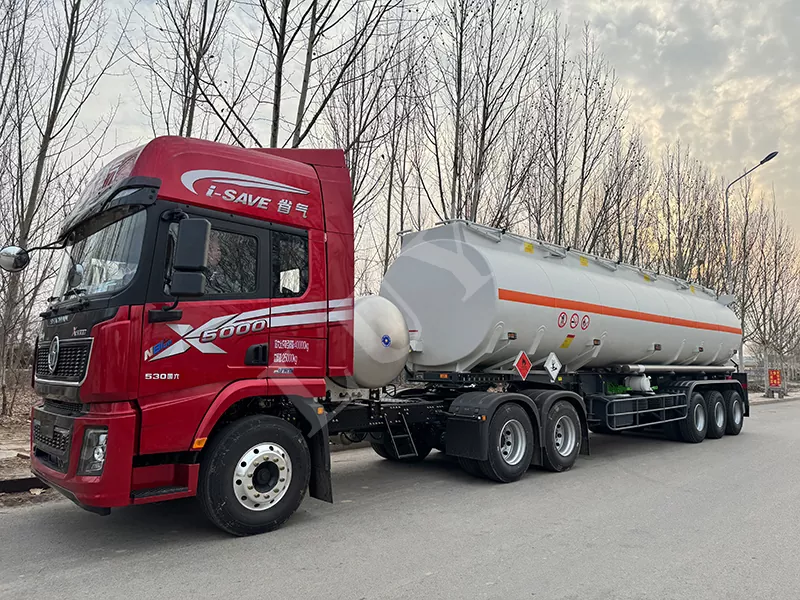 3 Axle Split French Tanker
