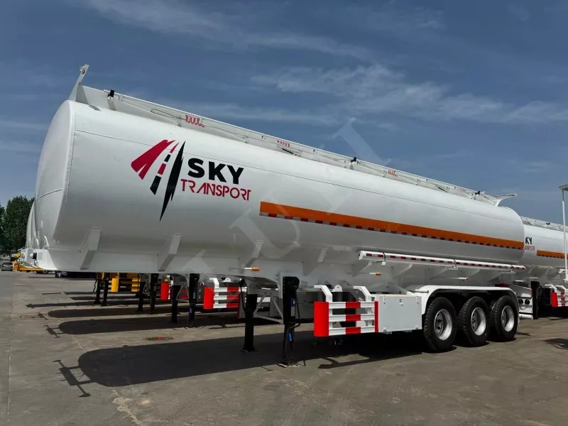 3 Axles 40000 Liters Carbon Steel Tank Trailer