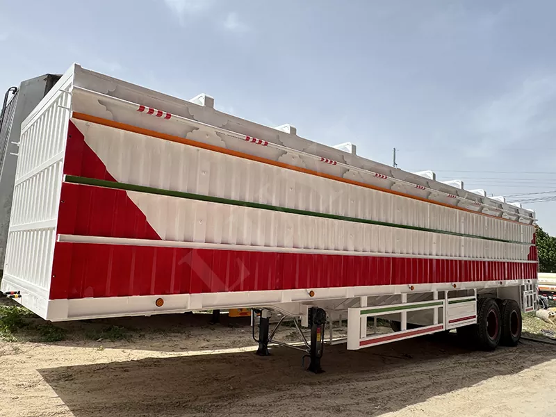 Популярный стиль Flatbed Semi-Trailer