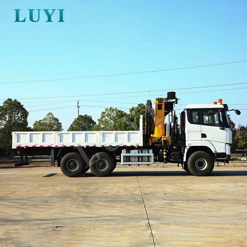 Грузовик SHACMAN с краном PALFINGER SANY: ваша идеальная рабочая лошадка «все в одном»